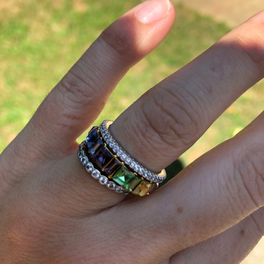 Multi-Colored Stacking Ring - Picture 6 of 8